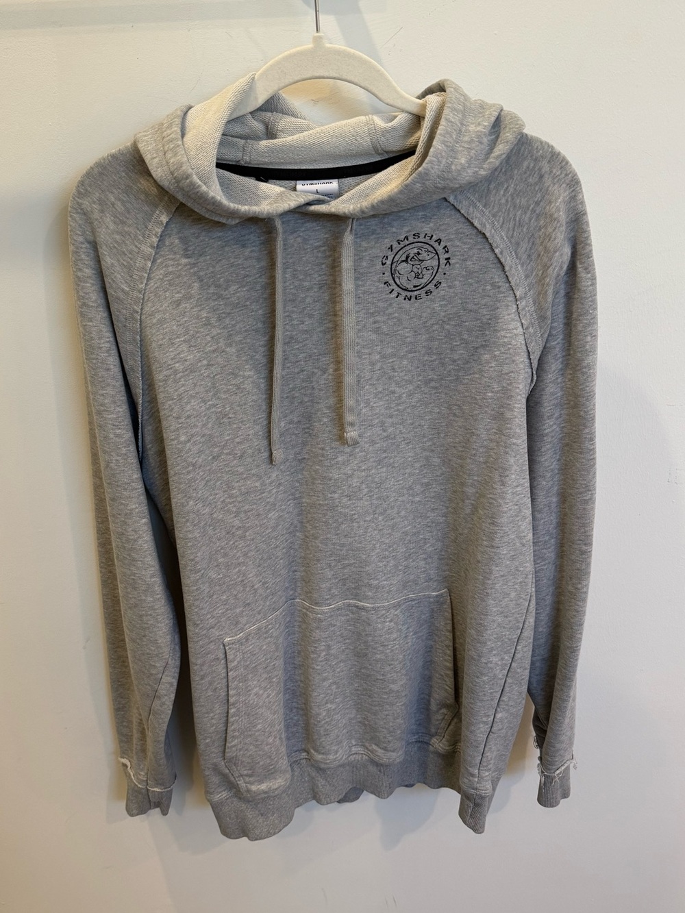 Gymshark Men's Heather Gray Pullover Hoodie